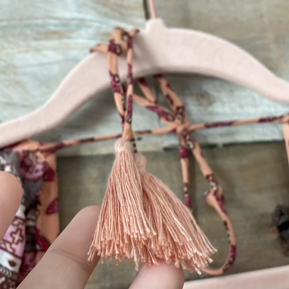 Spell Pink Boho Maxi Dress with Border Print - Picture 5 of 10